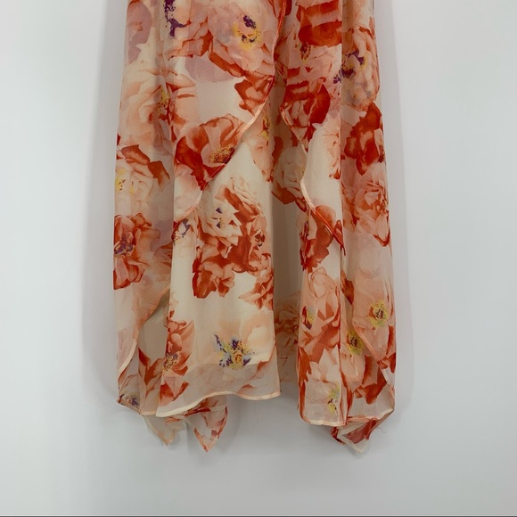 BCBGeneration Floral Halter Top Dress  XS - Picture 7 of 16